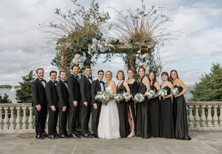 A coastal wedding at Castle Hill Inn in Newport RI Lena Mirisola 